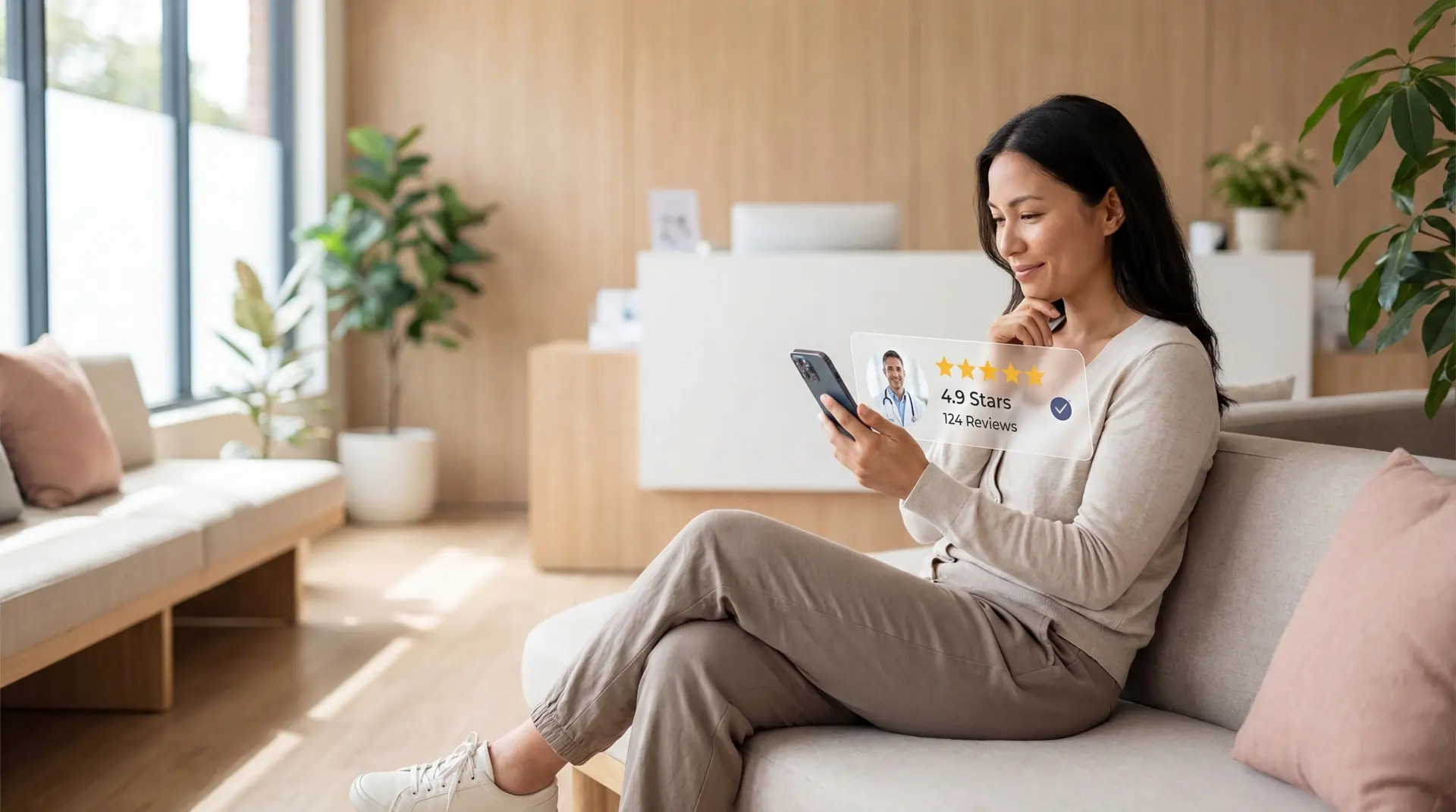 Patient journey and trust proof